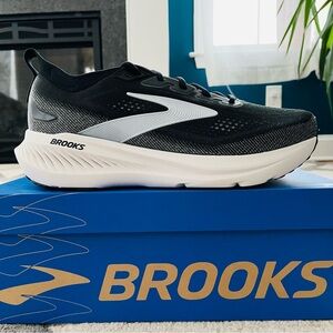 Brooks Glycerin 23 Men's White/Black/Grey Running Shoes